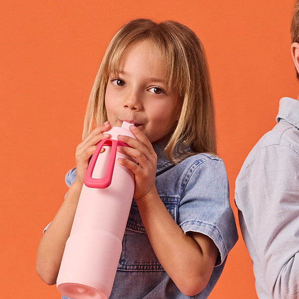 690mL Insulated Flip Top Bottle - pink paradise