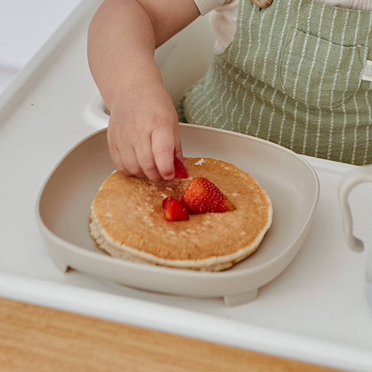2 in 1 Suction Plate - latte