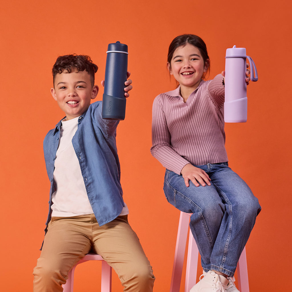 690mL Insulated Flip Top Bottle - midnight