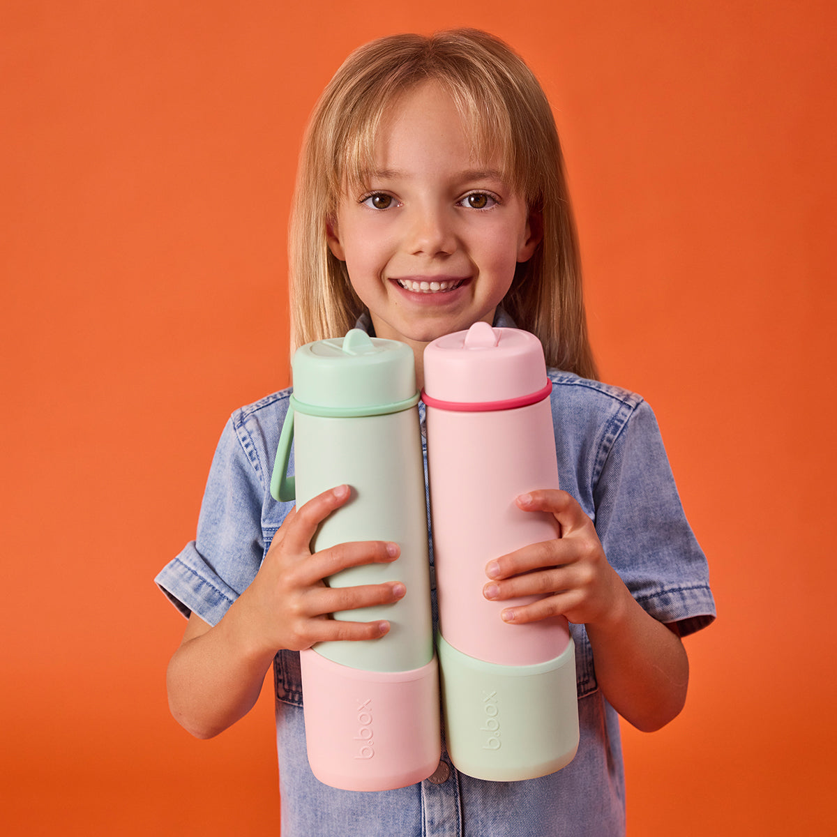 690mL Insulated Flip Top Bottle - pink paradise