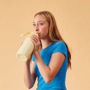 Insulated Flip Top 1 Litre Bottle - lemon twist