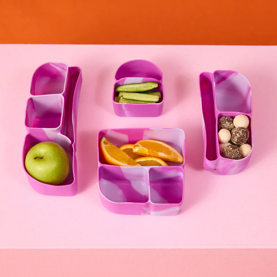 Silicone Bento Tray - mini cosmic