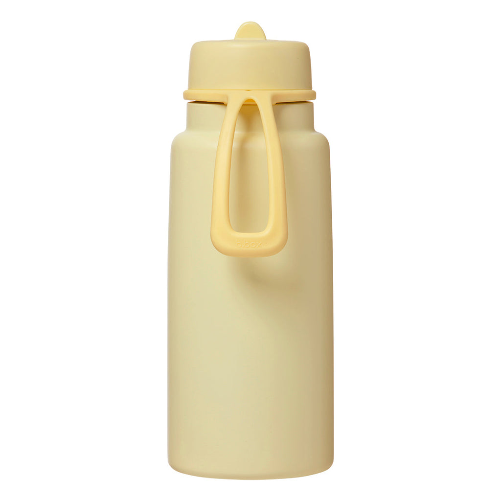 Insulated Flip Top 1 Litre Bottle - lemon twist