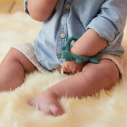 child with Wrist Teether - Blush - b.box for kids