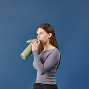 690mL Insulated Flip Top Bottle - olive