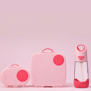 Flamingo Fizz Set - Lunchbox, Bottle, and Snack Box