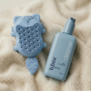 مجموعة غسول استحمام للأطفال Cleanse + فرشاة استحمام Foxy