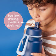 690mL Insulated Flip Top Bottle - midnight