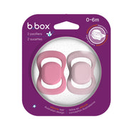 Pacifier size 2 twin pack berry/blush