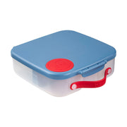blue blaze Bundle  - Lunchbox + tritan™ drink bottle 600ml - blue blaze +  Snack Box