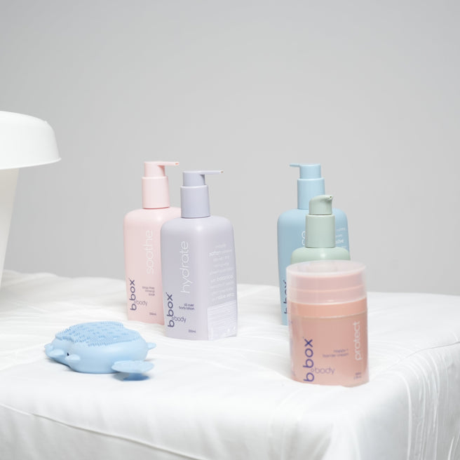 Baby Skin Care Bundle - Includes Free Bath Brush Gift