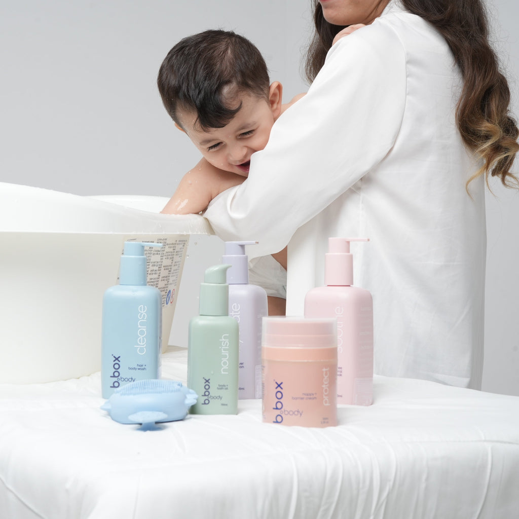 Baby Skin Care Set - Includes Free Bath Brush Gift