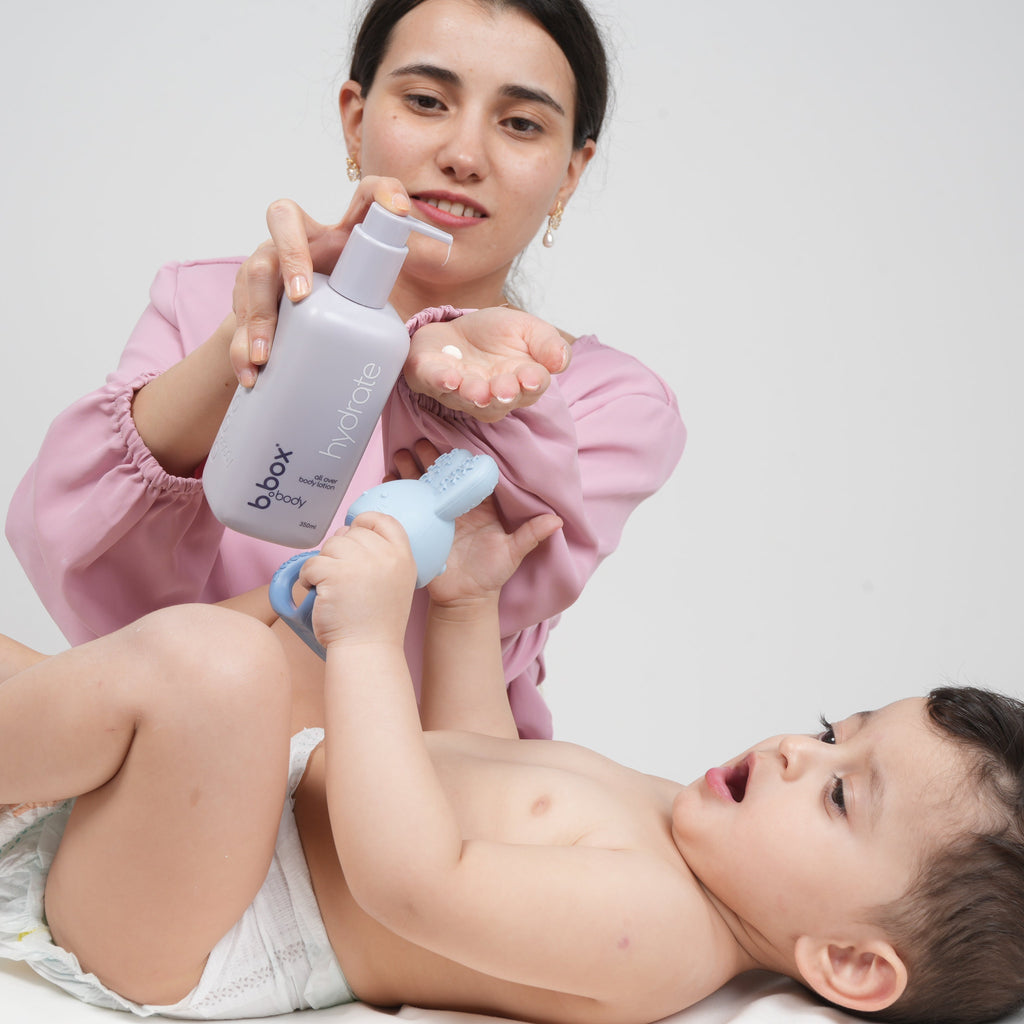 Baby Skin Care Set - Includes Free Bath Brush Gift