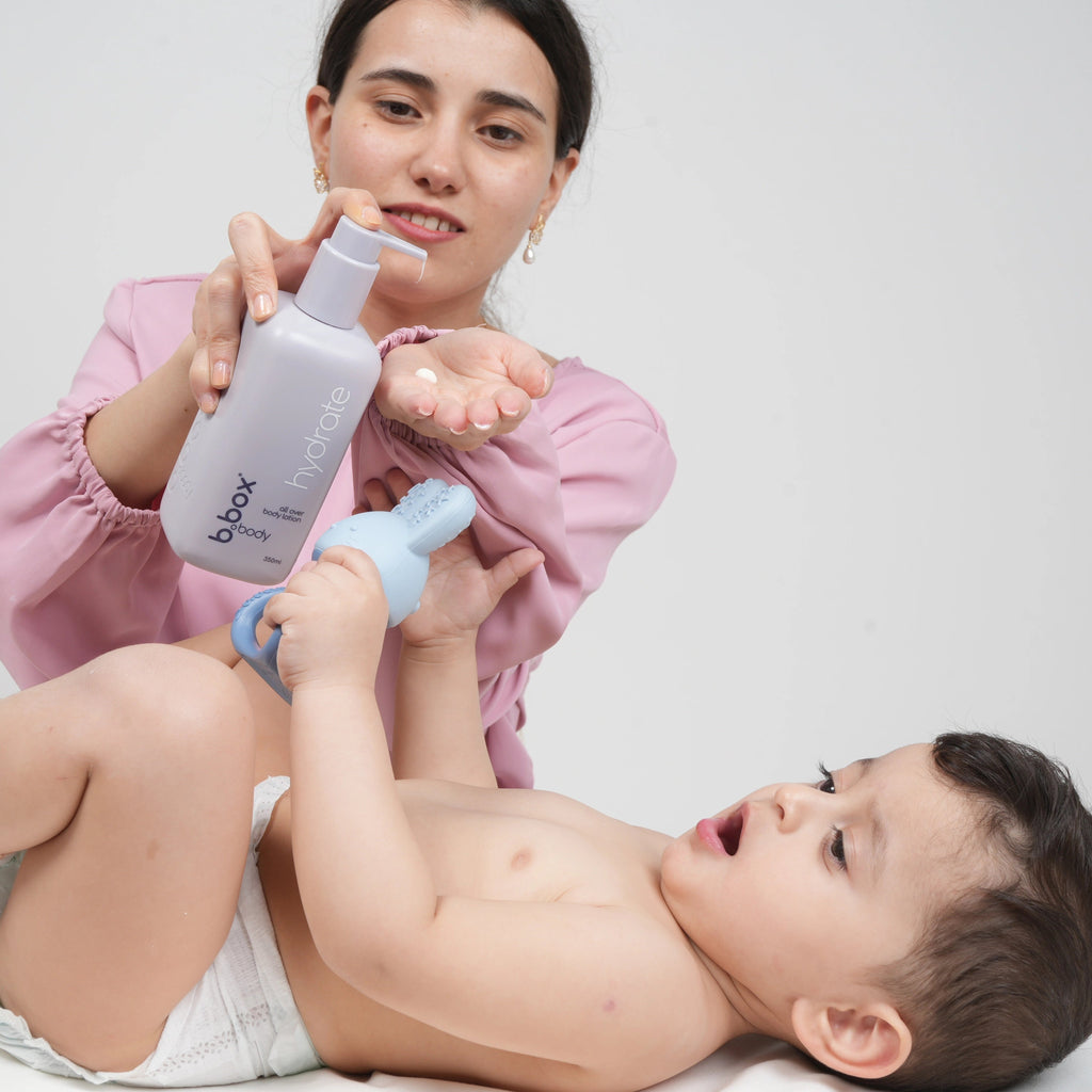 Baby Skin Care Bundle - Includes Free Bath Brush Gift