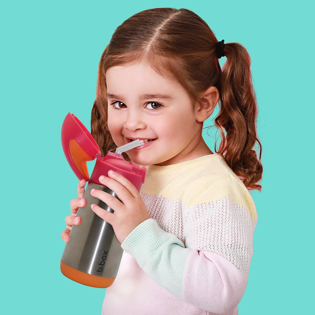 350ml insulated drink bottle - blue slate - b.box for kids KSA