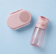 Snackbox + 380mL Drink Bottle Jnr. - blush