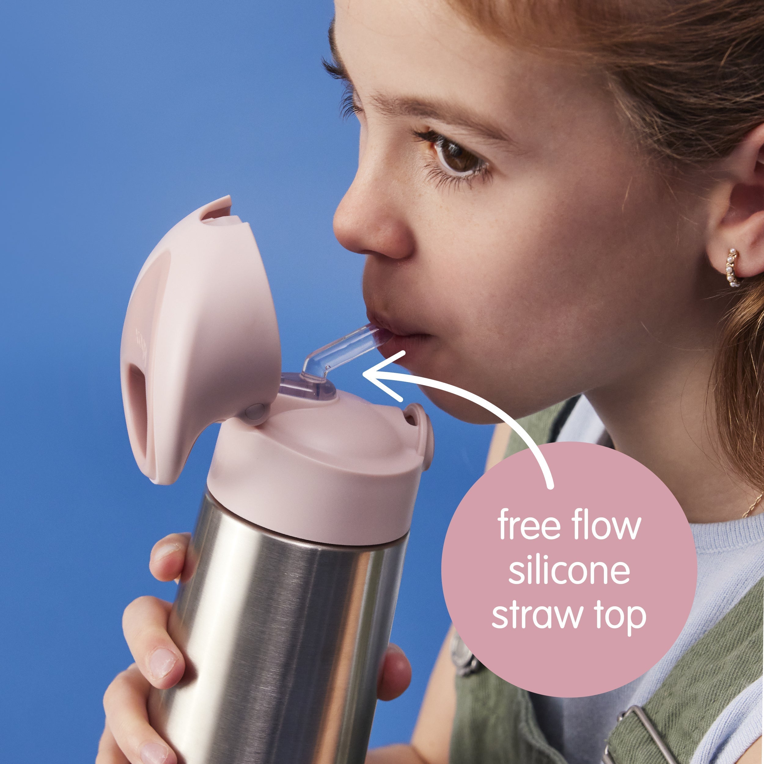 500mL Insulated Drink Bottle - blush crush