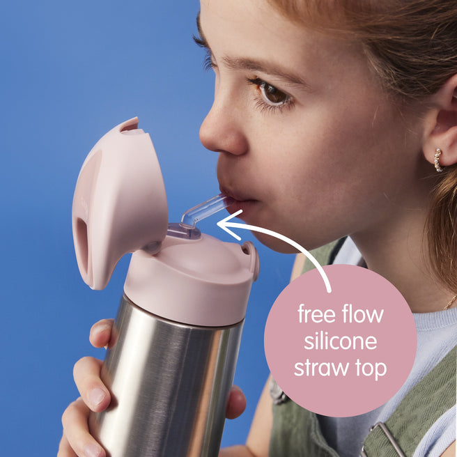 500mL Insulated Drink Bottle - blush crush