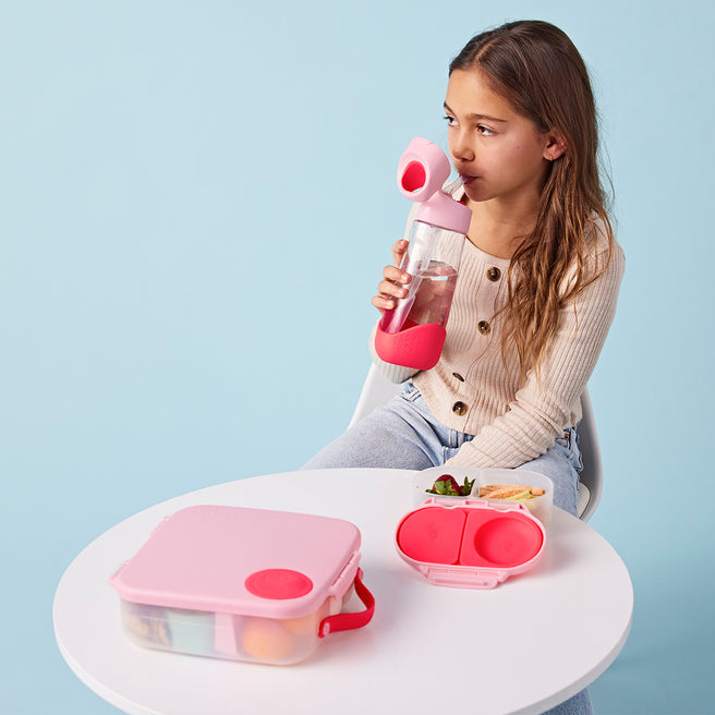 Flamingo Fizz Bundle - Lunchbox, Bottle, and Snack Box
