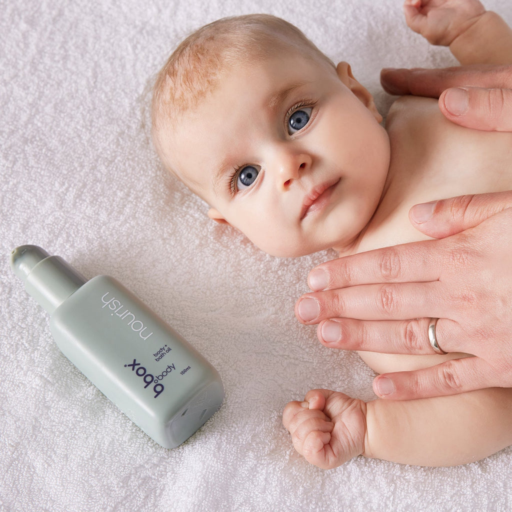 child with nourish - 150ml body and bath oil - b.box for kids