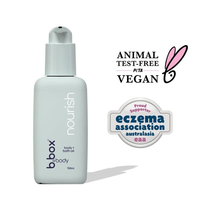 Nourish - Body and Bath Oil Clean and Conscious Awards 2023 Baby Shampoo/ Wash Finalist