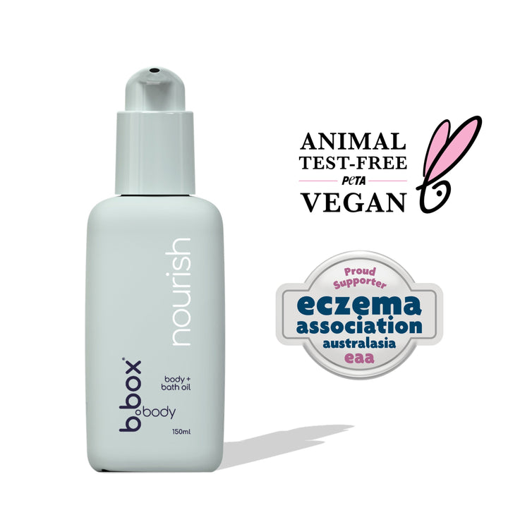 Nourish - Body and Bath Oil Clean and Conscious Awards 2023 Baby Shampoo/ Wash Finalist