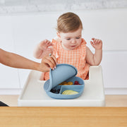 Spout up Ocean + Silicone plate + lid Ocean