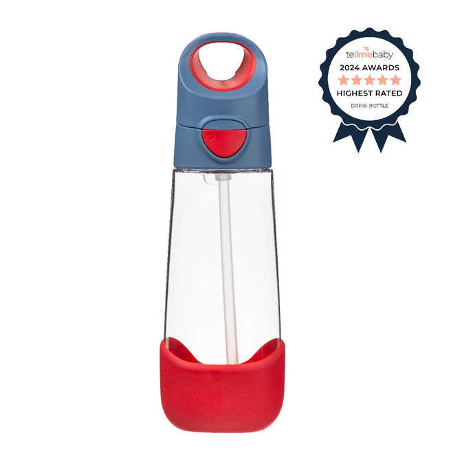 tritan™ drink bottle 600ml - blue blaze