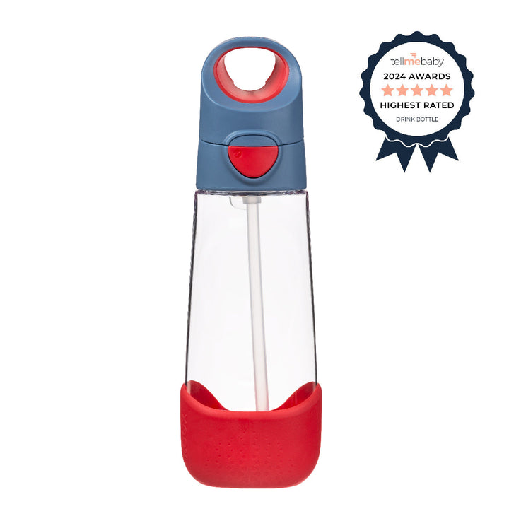 tritan™ drink bottle 600ml - blue blaze