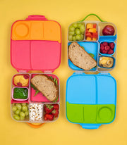 lunch box flamingo + snack cups free